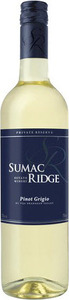 Sumac Ridge Private Reserve Pinot Grigio 2013, Bc Okanagan Valley Bottle
