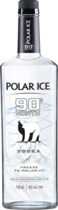 Polar Ice 90° North Vodka Bottle