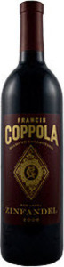 Francis Coppola Diamond Collection Red Label Zinfandel 2012, California Bottle