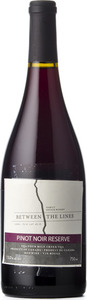 Between The Lines Pinot Noir Reserve 2012 Bottle