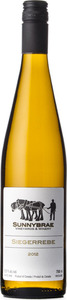 Sunnybrae Winery Siegerrebe 2012 Bottle