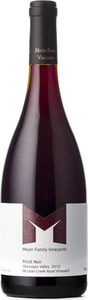 Meyer Pinot Noir Mclean Creek Road Vineyard 2012, BC VQA Okanagan Valley Bottle