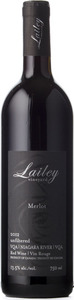 Lailey Merlot Unfiltered 2012, VQA Niagara River Bottle
