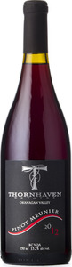 Thornhaven Pinot Meunier 2012, BC VQA Okanagan Valley Bottle