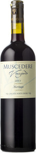 Muscedere Vineyards Meritage 2011, Lake Erie North Shore Bottle