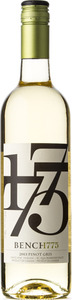 Bench 1775 Pinot Gris 2013, VQA Okanagan Valley Bottle