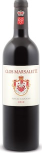 Clos Marsalette 2010, Ac Pessac Léognan Bottle
