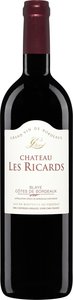 Château Les Ricards 2010, Côtes De Blaye Bottle