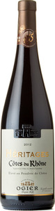 Ogier Héritages Côtes Du Rhône 2012 Bottle