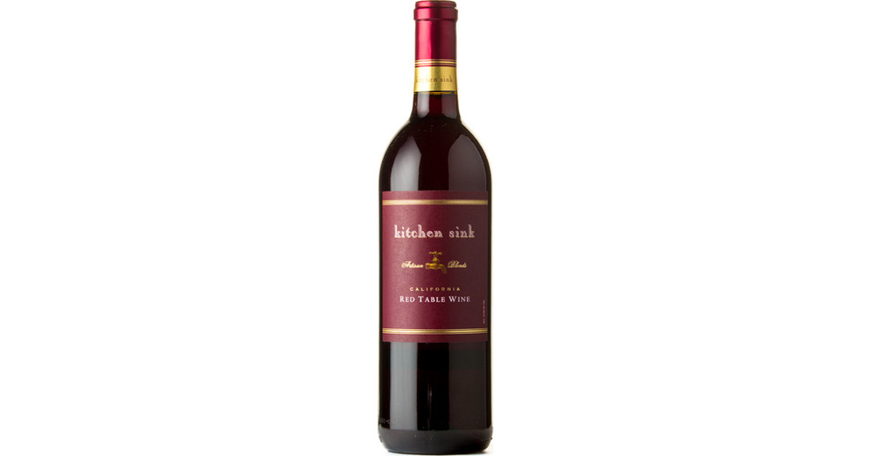 kitchen sink california red table wine