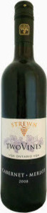 Strewn Two Vines Cabernet Merlot 2012, VQA Niagara Peninsula Bottle