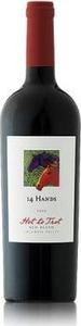 14 Hands Hot To Trot Red 2011, Washington State Bottle