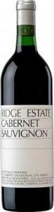 Ridge Estate Cabernet Sauvignon 2011, Monte Bello Vineyard, Santa Cruz Mountains Bottle