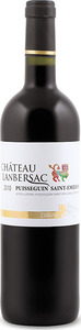 Château Lanbersac 2010, Ac Puisseguin Saint émilion Bottle