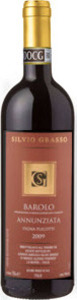 Silvio Grasso Annunziata Vigna Plicotti Barolo 2009 Bottle