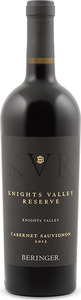 Beringer Knights Valley Reserve Cabernet Sauvignon 2012, Knights Valley, Sonoma County Bottle