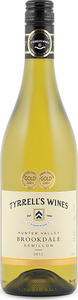 Tyrrell's Brookdale Semillon 2013, Hunter Valley, New South Wales Bottle