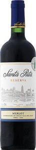 Santa Rita Merlot Reserva 2011, Valle Del Maipo Bottle