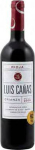 Luis Canas Crianza Rioja 2010, Doc Rioja Bottle