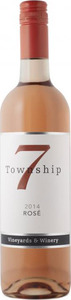 Township 7 Rose 2014, BC VQA Fraser Valley Bottle