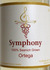 Symphony Vineyard Ortega 2014 Bottle