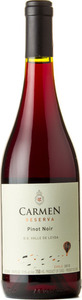 Carmen Reserva Pinot Noir 2014, Leyda Valley Bottle
