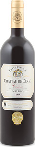 Château De Cenac Cuvée Prestige Malbec 2010, Ac Cahors Bottle