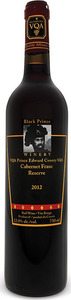 Black Prince Cabernet Franc Reserve 2010, Prince Edward County Bottle