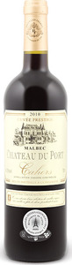 Château Du Port Cuvée Prestige Malbec 2010, Ac Cahors Bottle