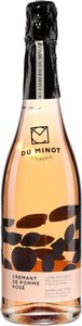Cidrerie Du Minot Crémant De Pomme 2013, Rosé Sparkling Cider Bottle