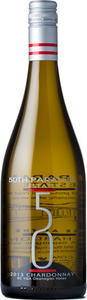 50th Parallel Chardonnay 2013, BC VQA Okanagan Valley Bottle