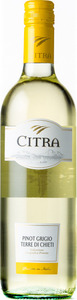 Citra Pinot Grigio 2014 Bottle