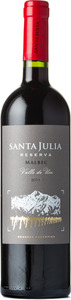 Santa Julia Reserva Malbec 2014, Mendoza Bottle