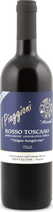 Mocali I Piaggioni 2012, Igt Toscana Rosso Bottle