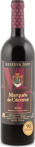 Marqués De Cáceres Reserva 2009, Doca Rioja Bottle