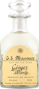G.E. Massenez Eau De Vie Rare Ginger Brandy, Product Of France (700ml) Bottle