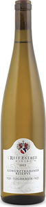 Reif Estate Reserve Gewürztraminer 2013, VQA Niagara River Bottle