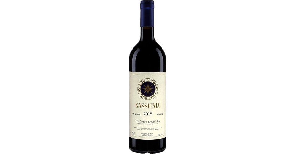 Sassicaia 2012 Expert wine ratings and