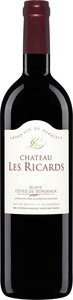 Château Les Ricards 2011, Côtes De Blaye Bottle