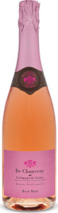 De Chanceny Rose Brut, Cremant De Loire, Loire Valley Bottle