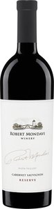 Robert Mondavi Winery Reserve Cabernet Sauvignon 2012 Bottle
