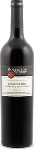 Robertson Winery Prospect Hill Cabernet Sauvignon 2013, Wo Robertson Bottle