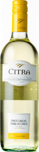 Citra Pinot Grigio 2015, Terre Di Chieti Igp Bottle