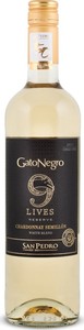 Gato Negro 9 Lives Chardonnay Semillon 2015 Bottle