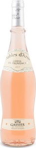 Gassier Sables D'azur Rosé 2015, Ap Côtes De Provence Bottle