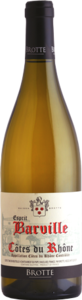 Brotte Esprit Barville Blanc 2015, Cotes Du Rhone Bottle