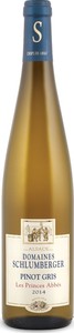 Domaines Schlumberger Les Princes Abbés Pinot Gris 2014, Ac Alsace Bottle