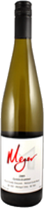 Meyer Gewurztraminer Mclean Creek Road Vineyard 2011, BC VQA Okanagan Valley Bottle