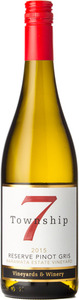 Township 7 Reserve Pinot Gris Naramata Estate Vineyards 2015, Okanagan Valley Bottle