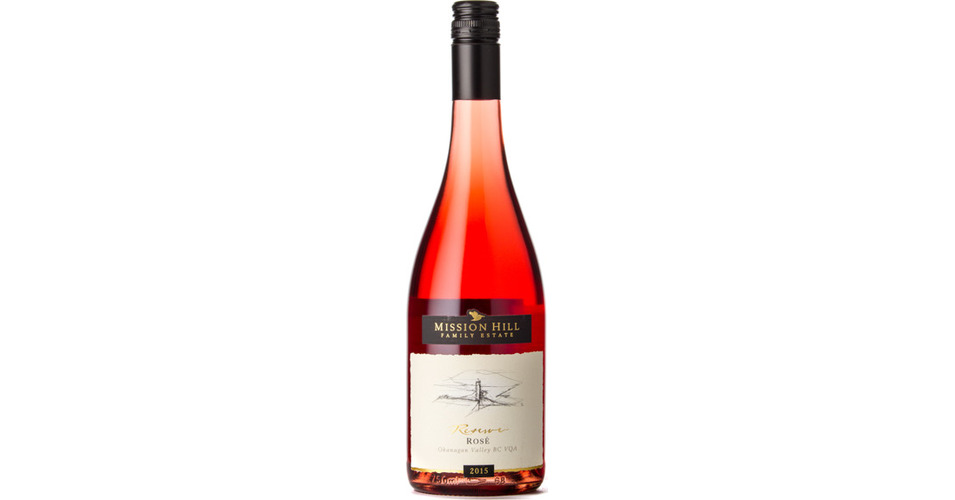 Mission Hill Reserve Rose 2015 Expert wine ratings and wine reviews